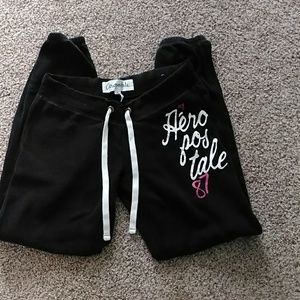Women's black cozy pants